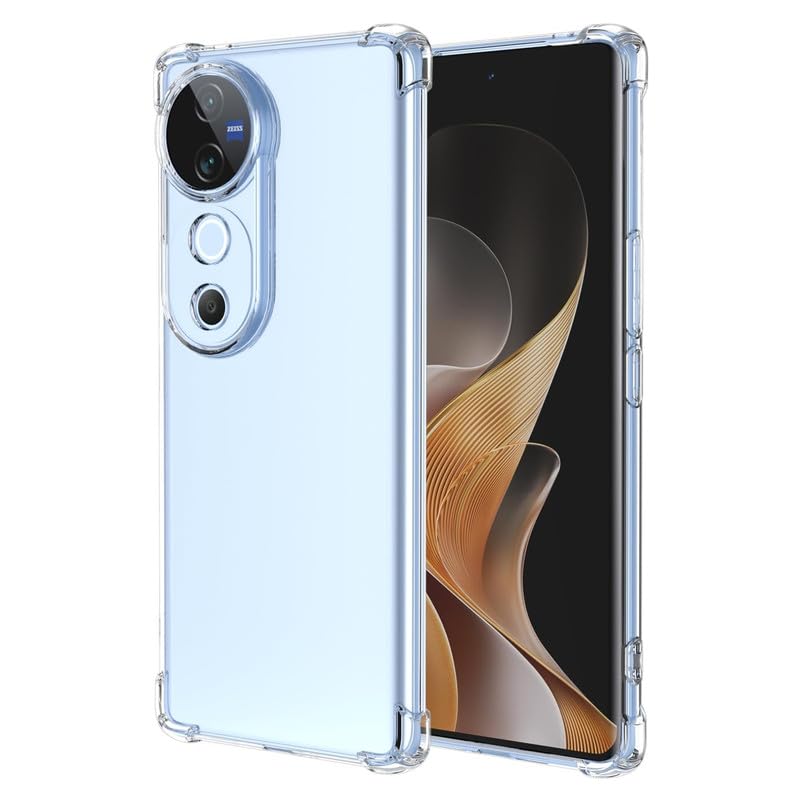 SkyTree Vivo V40 Pro 5G, Solid Shock Proof Bumper Hybrid Edge to Edge Protective Transparent Back Cover for Vivo V40 Pro 5G (B0DC13RGCJ) Amazon Price History, Amazon Price Tracker