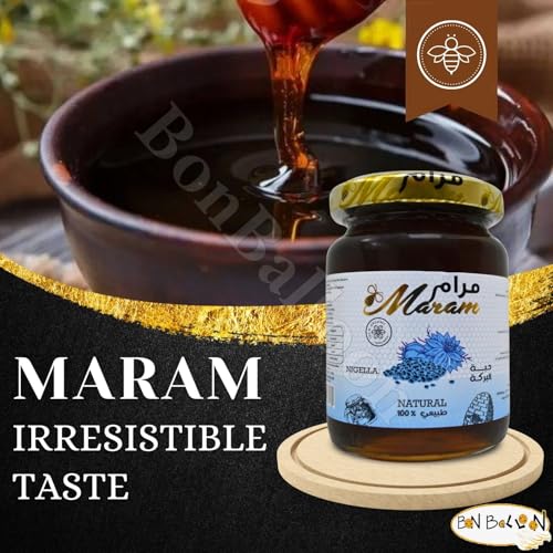 Miel Orgánica Maram con Extracto de Semilla Negra Nigella 250 gm miniatura 6