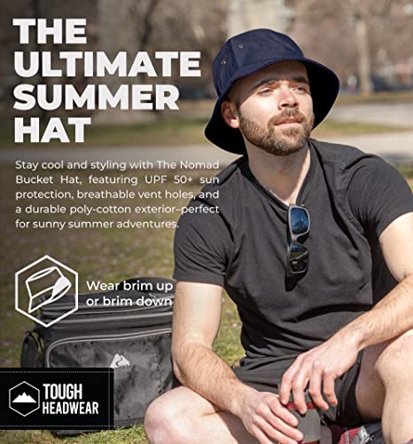 Tough Headwear Bucket Hats For Men - Fishing Hat - Mens Beach Hat - Bucket Hat For Women - Beach Hats For Women - Sun Hats Navy #TOP1