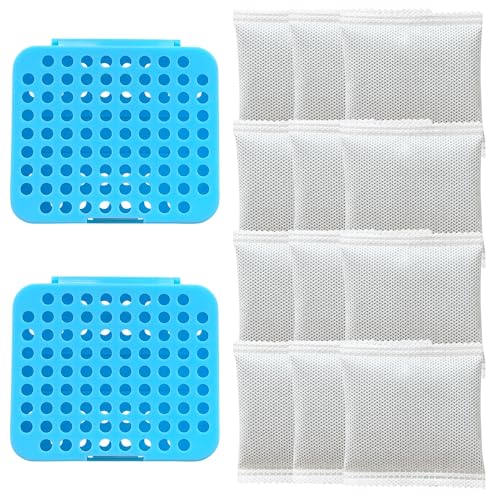 2 Pack Stick On Deodorizing Box, 12 Pack Odor Removing