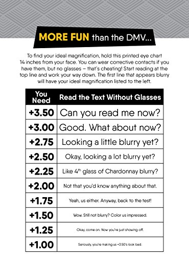 Image of eyebobs Been There Unisex Premium Reading Glasses for Men and Women | Square Eye Glasses