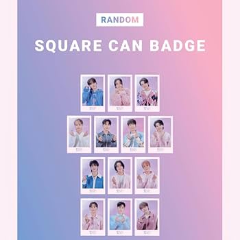 SEVENTEEN セブチ　エスクプス　コレクションボックス　缶バッジ SEVENTEEN セブチ 缶バッジ エスクプス 6点セット