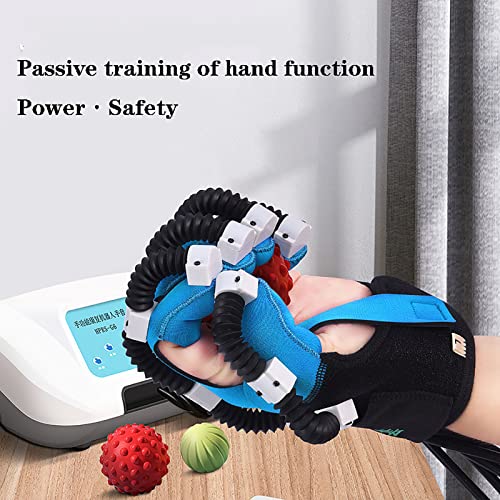 ZZBB Rehabilitation Robot Gloves Hand Stroke Hemiplegia Finger Rehabilitation Brace, Hand Training Finger Orthotics Device Assistive Gloves Finger Flexion Correction - Image 7