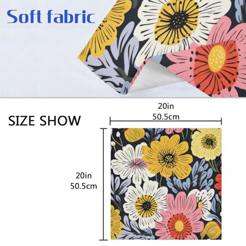 Servilletas de Tela Multicolor Pack de 6 20x20 pulgadas miniatura 6