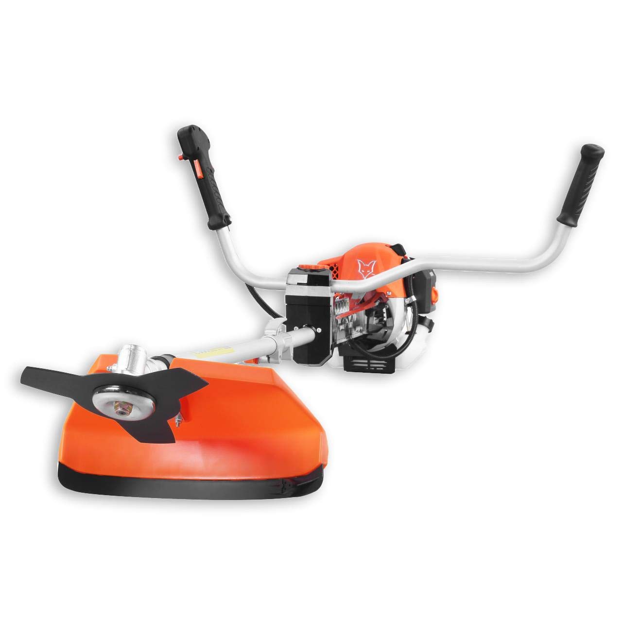 FUXTEC Profi Benzin Motorsense FX-PS162 – Profisense mit 62ccm, Faden und Komfort-Tragegurt – Rasentrimmer mit Antivibrationssystem – 2-Takt Freischneider Fadenspule