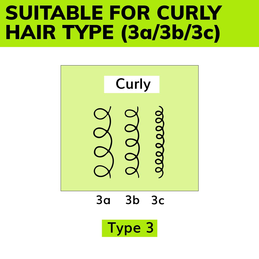 BSSET Curly Curl Cream Defines Curls Reduces Frizz - For Type 3 Curly Hair, Beige, 300 ml (Pack of 1) - Image 4