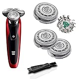 SH90/72 Replacement Heads for Philips Norelco Series 9000 New Version, OEM SH90 Replacement Blades