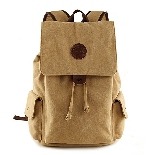 Sac de voyage pour hommes et cartable en toile au look coréen pour le lycée et les loisirs