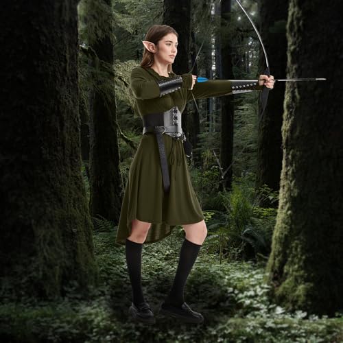 Disfraz de Hada Renacentista Mujer Medieval con Accesorios miniatura 5