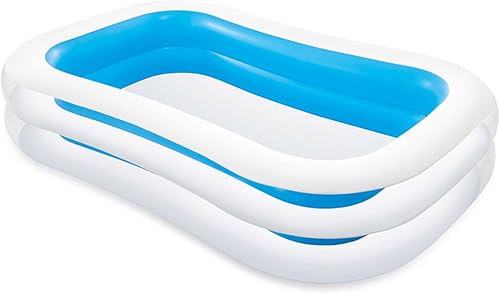 Miniatura 2 de Intex Swim Center - Piscina familiar inflable de 198 galones, azul (paquete de 3)