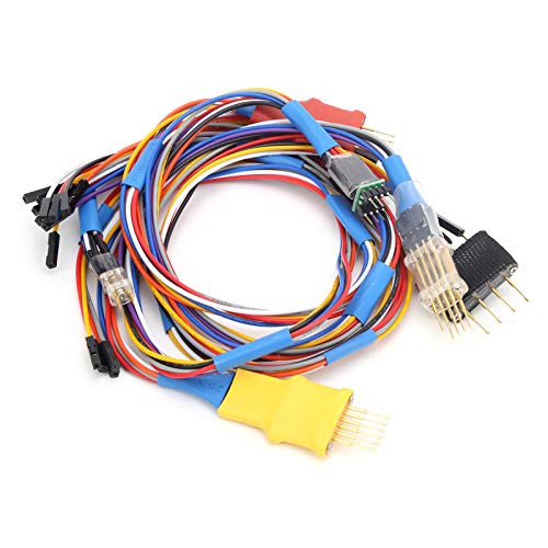Xprog および iProg 用プローブアダプターセット 5 個、ECU 診断ツールキット、SOP8 DIP8 30mm ではんだ付け不要。254mm。60mm。アダプター、高品質の ABS と銅素材