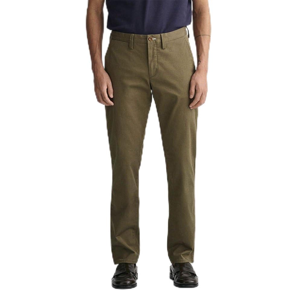 Gant Herren Klassische Hose Slim Twill Chinos