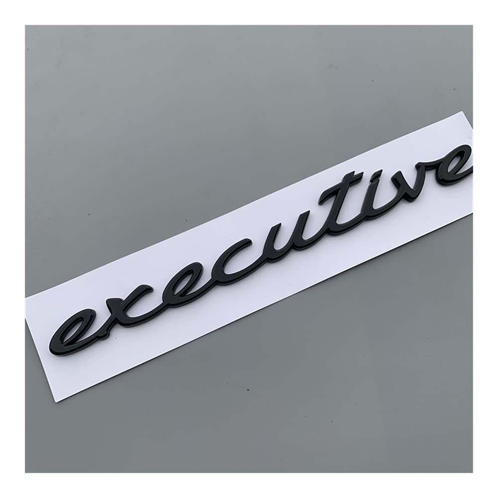 Amazon Co Jp 車 エンブレム Absプラスチックバッジエグゼクティブカーステッカーエンブレムバッジ3dロゴステッカー デカールレター Color Glossy Black 車 バイク