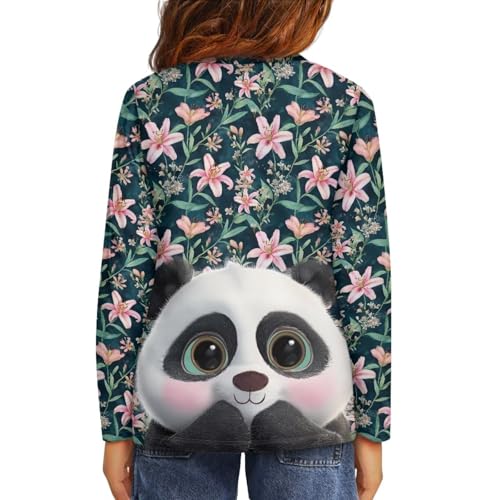 Image of Long Sleeve Shirts for Girls Winter Tops 3-16t Cartoon T Shirts for Fall Clothes