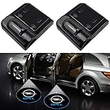 opel insignia modell 2019  2pcs Car Lampe Der Lampe Der TüR Ghost Shadow Willkommen Licht Einstiegsbeleuchtung TüRbeleuchtung FüR Opel Opc Car Logo Zafira B Corsa D Insignia Mokka Regal Astra G H Vectra C Antara Alle Modelle