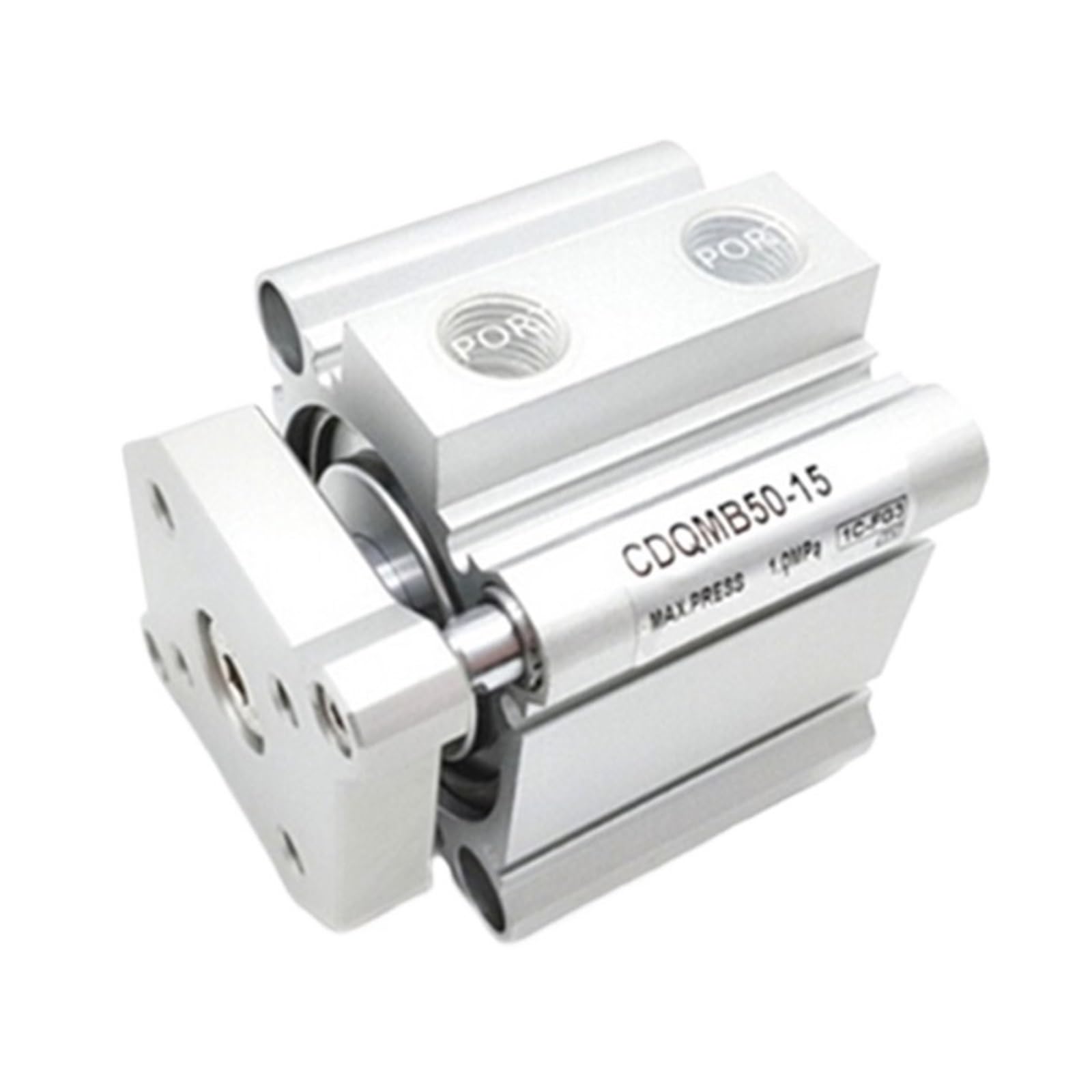 Vérin pneumatique anti-rotation CDQMA100 à guidage précis pour machine