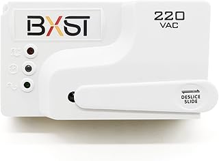 BSEED Wiring Surge Protector,Adjustable Voltage,Power Suppressor Protector with Protected Light Indicators for Refrigerator/TV/Air Conditioning/Computer and Other Home Appliances, 220V 3520W-1Pack