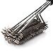 Grill Brush Barbecue Cleaner – 3-in-1 Stainless Steel, 18” Strong Grip Handle – BBQ Cleaning Made Easy for All Gas and Charcoal Grills – Perfect Barbecue present for Grilling by out and house