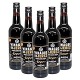  Vinagre de Jerez Reserva de 75 cl - D.O. Vinagre de Jerez - Bodegas Delgado Zuleta (Pack de 5 botellas)