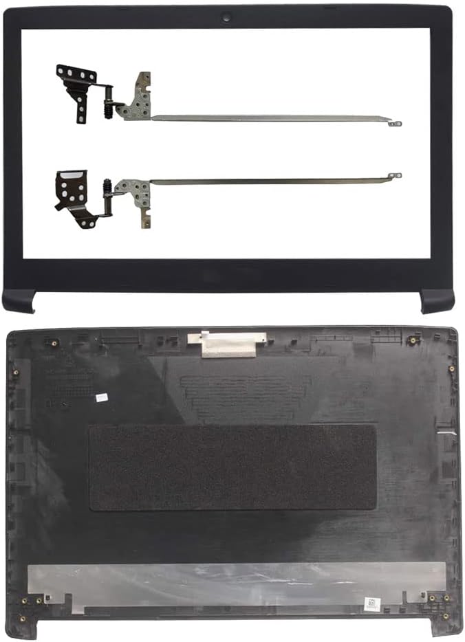 Laptop Replacement Parts Compatible for Acer Aspire A715-71 A715-71G A515-41G-12AX A315-53-52CF (LCD Top Back and Front Bezel and Screen Hinges)