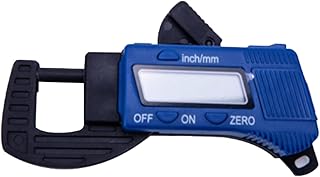 JAGTRADE Thickness Gauge Precise 0-12.7mm Digital Thickness Gauge Meter Metal Horizontal Electronic Micrometer Thickness Measurement Tester Tool