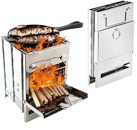 See full amazon price history chart for Glowick Hiking Camping Picnic BBQ Outdoor Travel Camp Stove with Carry Bag Folding Rocket Stove Portable Wood Burning Grill Camp Stove (1Pcs) (Small – 14 x 15 x21 cm) Glowick Hiking Camping Picnic BBQ Outdoor Travel Camp Stove with Carry Bag Folding Rocket Stove Portable Wood Burning Grill Camp Stove (1Pcs) (Small – 14 x 15 x21 cm) (B0DF2YV7GZ) Amazon Price History, Amazon Price Tracker