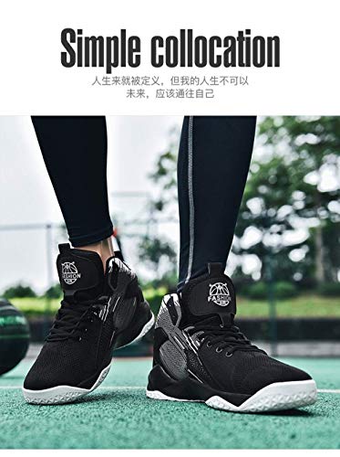 2021 Summer high top Breathable Casual Versatile Shock Absorption Sports Shoes Running Shoes Trend Men's Shoes Basketball Shoes3