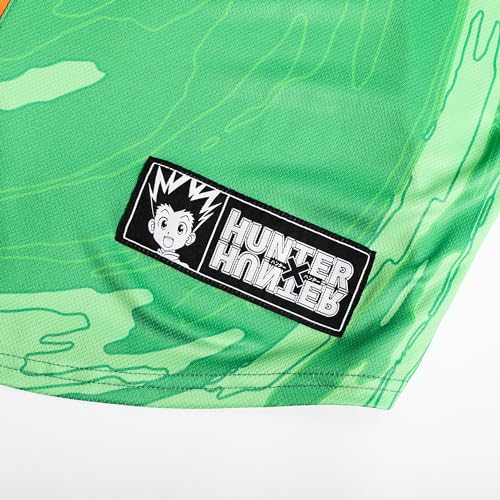 Camiseta de béisbol de manga corta verde Hunter X Hunter Gon Freecss miniatura 5