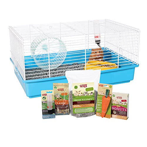 Living World Hamster Habitat Starter Kit, Small Animal Cage