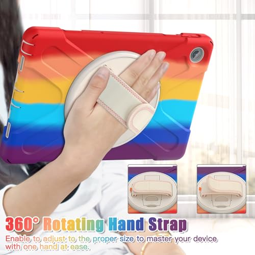 Funda para Lenovo Tab M10 Plus 3ª Gen 10.6 con protector de pantalla 5