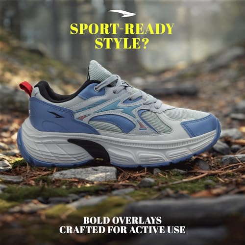 Image of ASIAN Powerkick-01 Men's Sports Sneakers | Memory Foam Comfort with Durable Grip Sole | Stylish Streetwear Design Perfect, Walking & Casual Outings