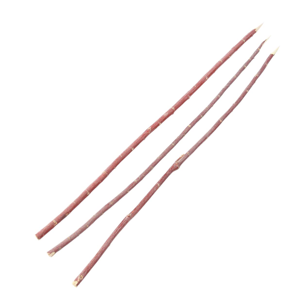 CIMAXIC Natural Wood BBQ Forks Barbecue Skewers Grill Tools BBQ Cooking Tools Corn Barbecue Forks