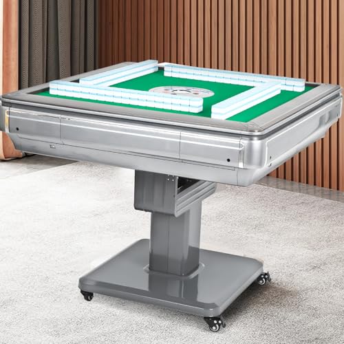 Mesa plegable automática de Mahjong VANZACK con ruedas miniatura 5