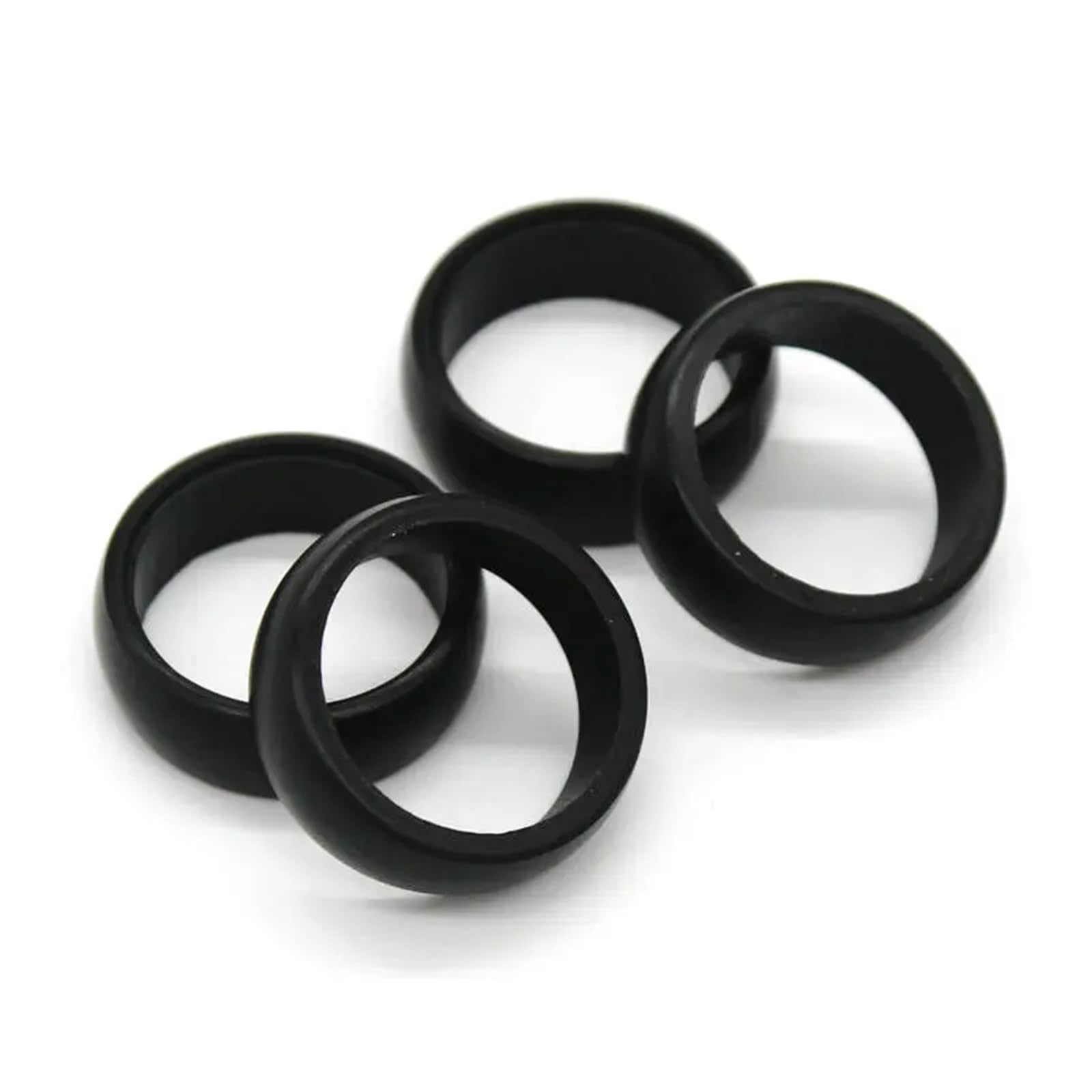 HLSONHENGM for Wltoys K989 K979 RC Remote Control car 1/28 for Mosquito car Universal Upgrade Accessories Metal Wheel Drift Hard tire Mini-q 9(Black)