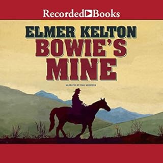 Bowie's Mine Audiolibro Por Elmer Kelton arte de portada