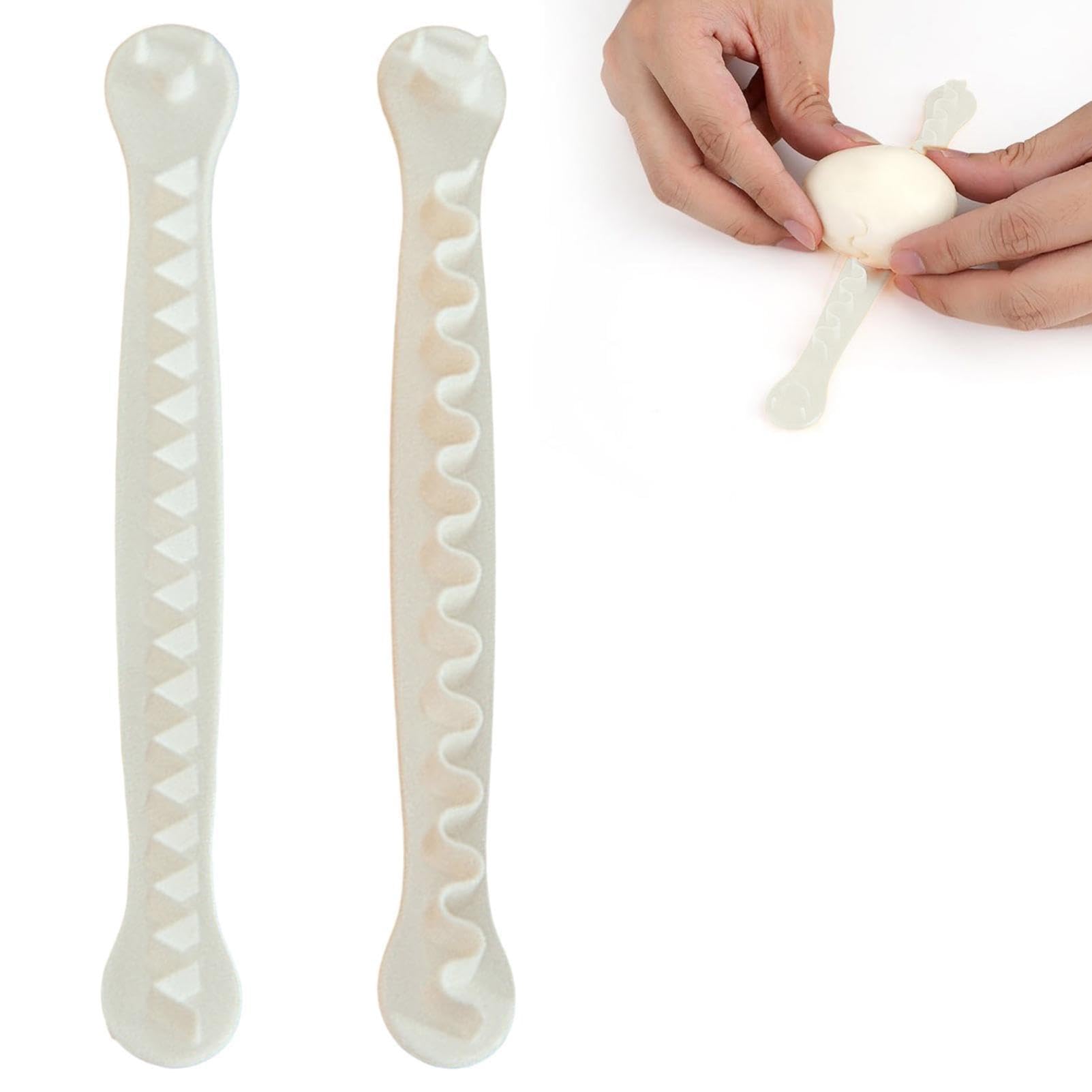 Lot de 2 coupe-œufs en dentelle pour couper les fruits et les œufs cuits