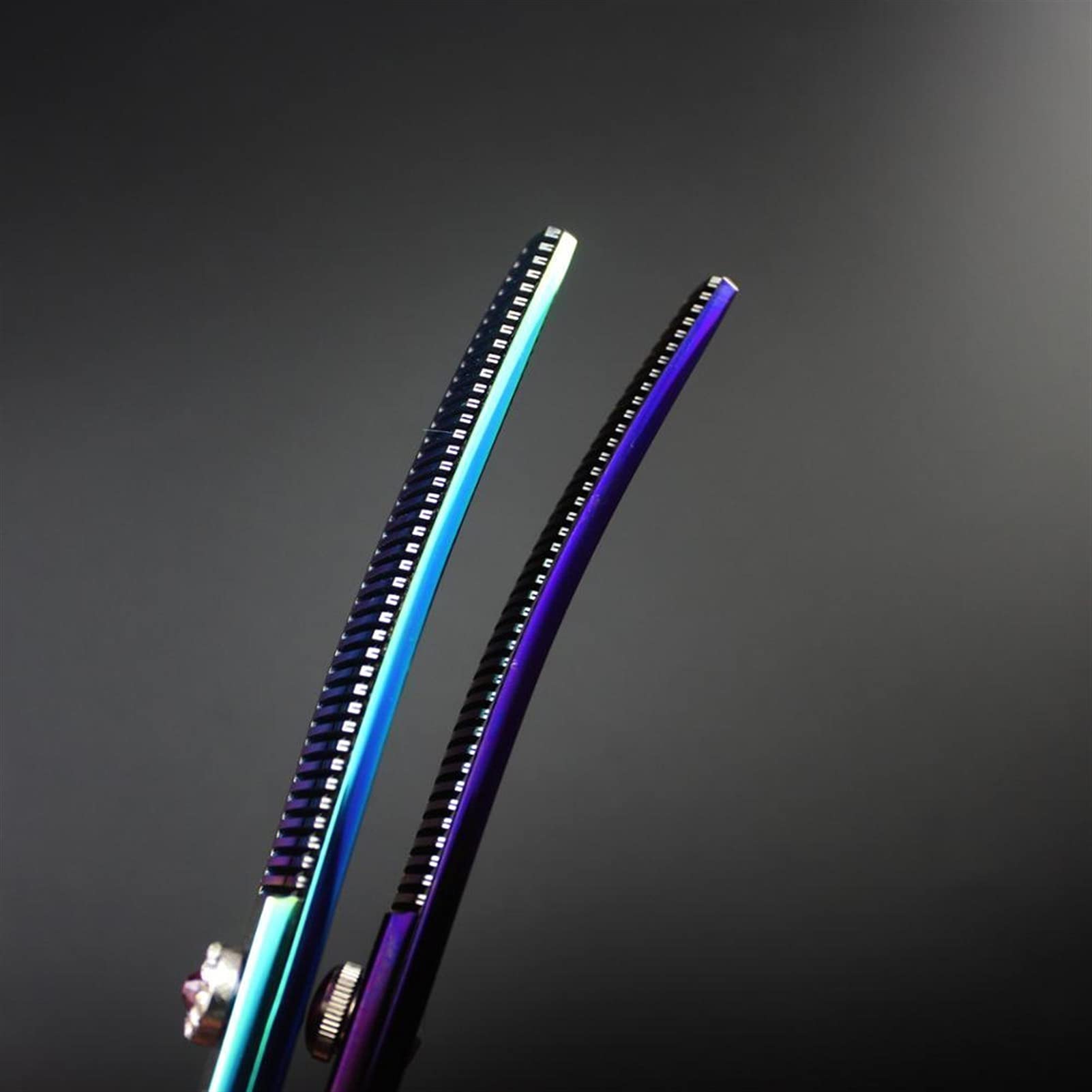 Ciseaux Coiffure/Ciseaux Cheveux Cisailles d'amincissement Ciseaux for animaux de compagnie chat chien toilettage Ciseaux de coupe Too Toears Cisailles en acier inoxydable 7 pouces Ciseaux salon Coiff