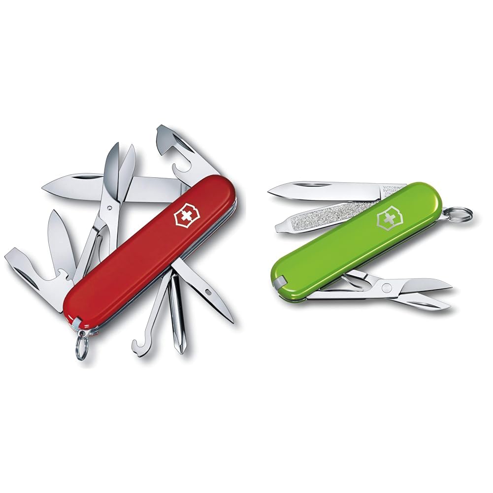 Victorinox Super Tinker, Swiss Army Knife, Medium, Multi Tool, 14