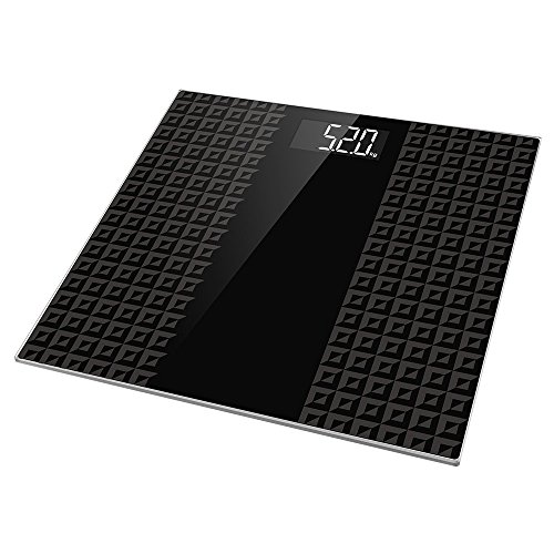 Báscula Electrónica de Baño con Plataforma de Vidrio Templado miniatura 1