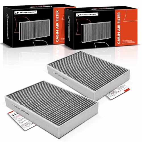 A-Premium 2-PC Cabin Air Filter with Activated Carbon Compatible with Land Rover Discovery Sport 2020-2025, Discovery 2025, Defender 90 2025, Defender 110 2025, Range Rover Evoque 2020-2025, L4 2.0L