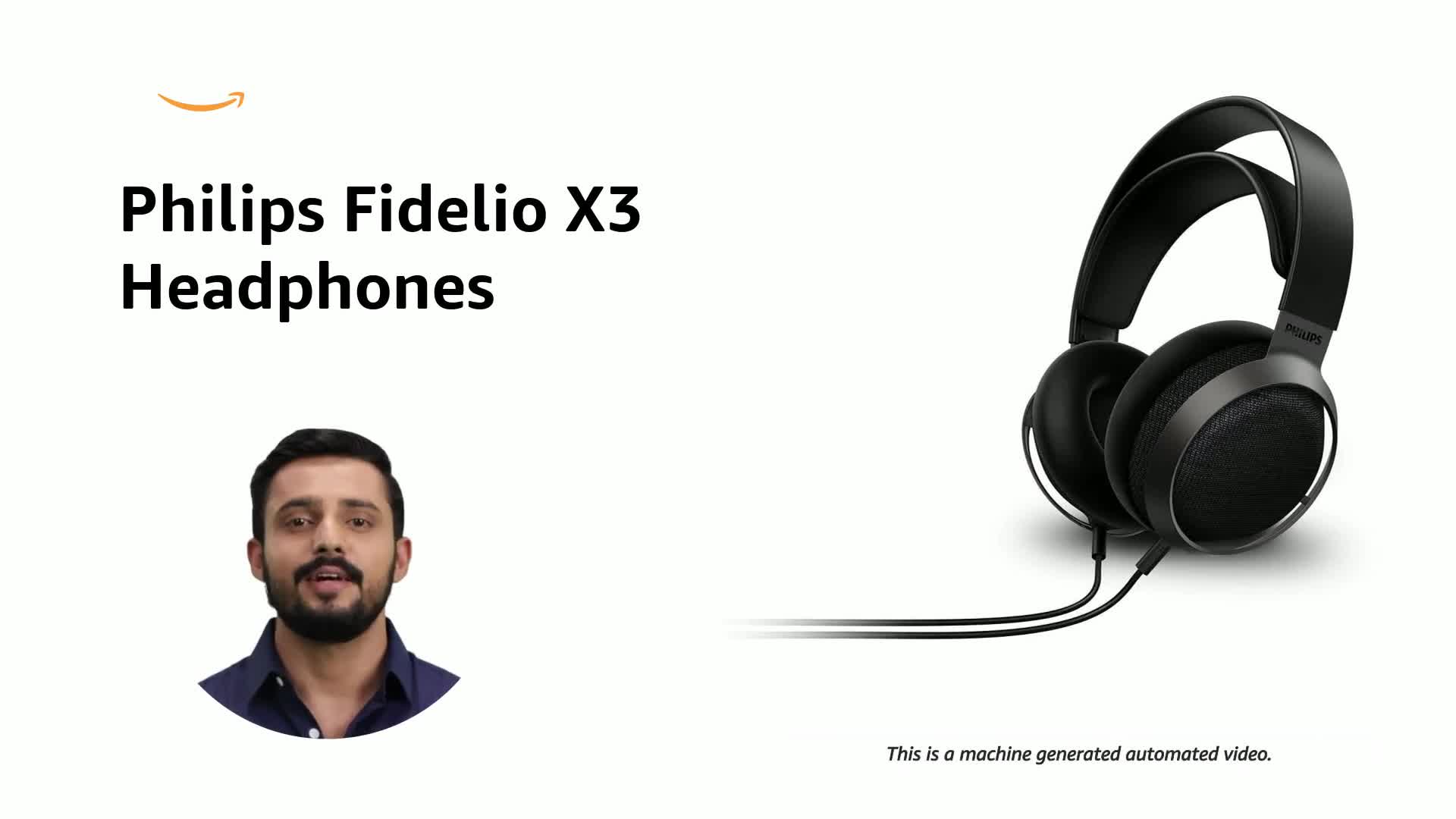 Philips Audio Fidelio X3 Wired Over the Ear Headphones with
