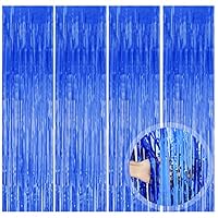 Tende Metalliche Glitterate Per Feste - 6 Pezzi 1x2m, Sfondo Foto E Decorazioni - Foto 6