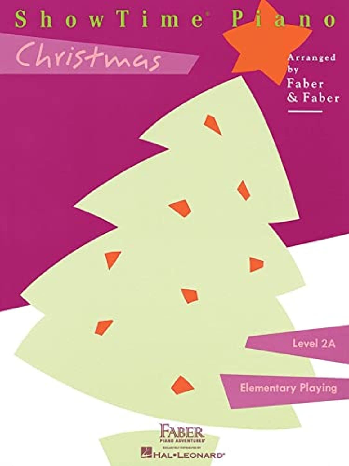 Faber Piano Adventures ShowTime Christmas: Level 2a Paperback – Big Book, 1 January 1991