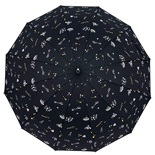 BTS Official licensed Product. BTS Character & Sound source Stick Umbrella_DNA (Black)