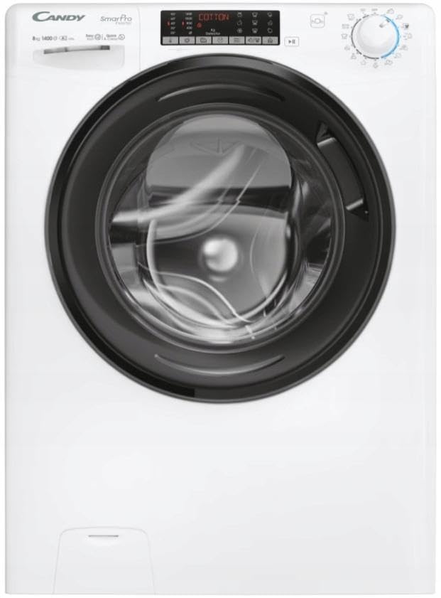 Candy Waschmaschine Frontladend Weiß Klasse A 54x60x85 cm 8 kg Inverter Paar 16 Programme 63 kg