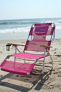 Amazon Com Ostrich 3 In 1 Chair Pink Folding Chairs Garden Outdoor