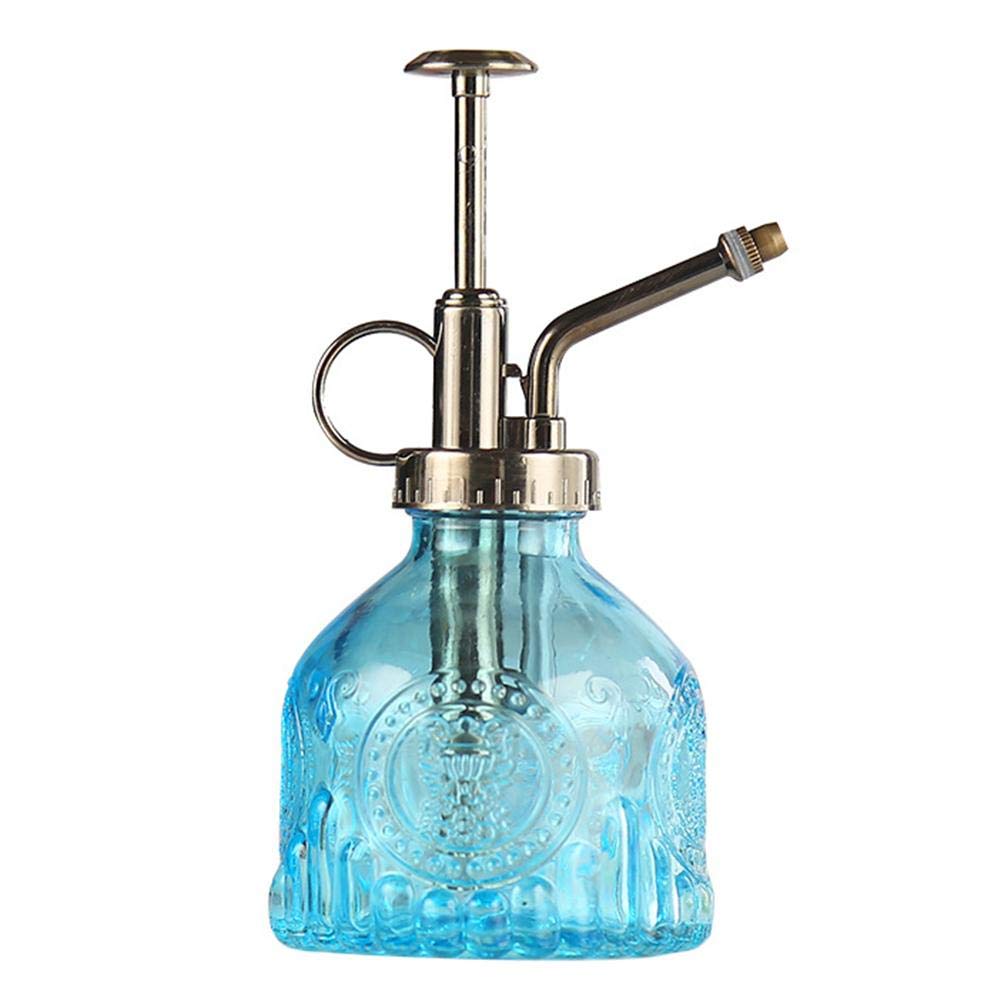 Easy-topbuy Retro Glass Spray Bottle 200ML, Plant Mister Sprayer Flower Glass Watering Can For Indoor Potted Terrariums, Anti-slip Water Spray Bottle With Plastic Nozzle