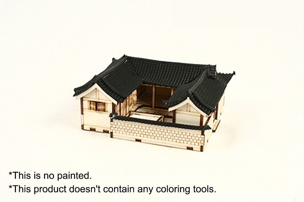Desktop Holz Modellbausatz Seoul, Bukchon Hanok A/YG613