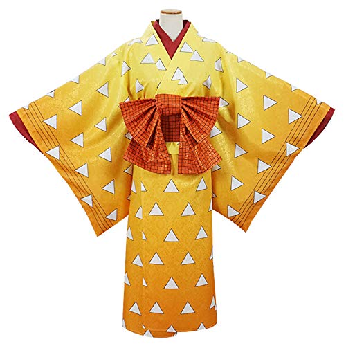 鬼滅の刃 我妻善逸 ACOS公式 衣装 コスプレ Mサイズ Amazon.co.jp: コスプレ衣装 鬼滅の刃 向き 我妻善逸 善子 吉原