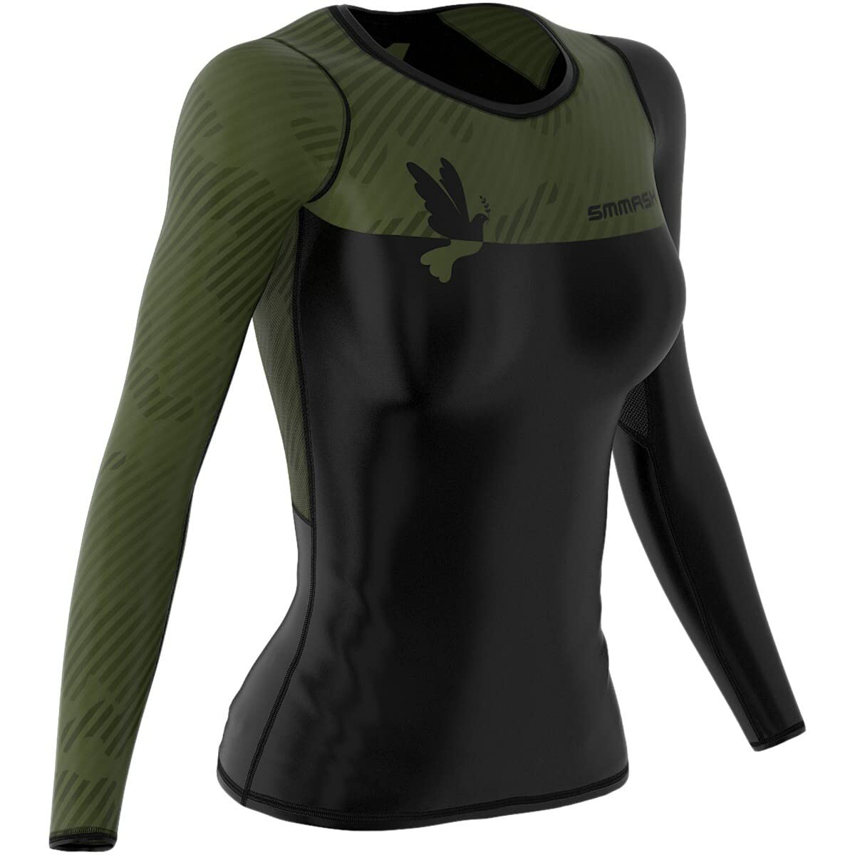 SMMASH Pride Womens Long Sleeve Compression Tops, Breathable and Light, Functional Thermal Shirt for Crossfit, Fitness, Yoga, Gym, Running, Sport Long Sleeved, Antibacterial Material… — view 32